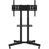 Laikiklis TV stovas ant ratukų 32-70 colių ekranui, 600x400 mm, 50kg