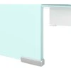TV stovas/monitoriaus pakyla, žalias, 60x25x11cm, stiklas