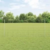 Lauko laukinė tvora su stulpais 50 x 1 m Galvanizuotas plienas