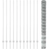Lauko laukinė tvora su stulpais 25 x 1,6 m Sidabrinė Tinklelis