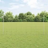 Lauko laukinė tvora su stulpais 50 x 1,2 m Sidabrinė Tinklelis