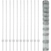 Lauko laukinė tvora su stulpais 25 x 1,2 m Sidabrinė Tinklelis