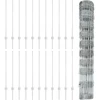 Lauko laukinė tvora su stulpais 50 x 1 m Galvanizuotas plienas