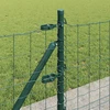 Eurų tvora su betono baze 50 x 0,6 m PVC dengtas plienas Žalia