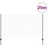 Hexagonal Fence with Post 25 x 1,4 m PVC dengtas plienas Žalia