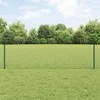 Hexagonal Fence with Post 100 x 0,5 m PVC dengtas plienas Žalia