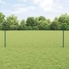 Hexagonal Fence with Post 100 x 0,8 m PVC dengtas plienas Žalia