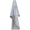 Tvorelės stulpas 10 pcs Sidabro 200 cm Plienas