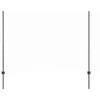 Įmontuotas tvoros stulpas 44 vnt. Pilka 200 cm