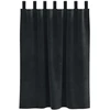 Užtemdymo užuolaidos 2 pcs Juoda 140 x 140 cm Aksomas