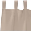 Užuolaidos su žiedais, blokuojančios šviesą 2 pcs Taupe