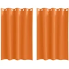 Užuolaidos su žiedais, blokuojančios šviesą 2 pcs