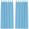 Užuolaidos su žiedais, blokuojančios šviesą 2 pcs