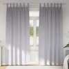 Užuolaidos su žiedais, blokuojančios šviesą 2 pcs Metalo pilka