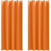 Užuolaidos su žiedais, blokuojančios šviesą 2 pcs