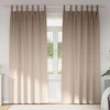 Užuolaidos su žiedais, blokuojančios šviesą 2 pcs Taupe