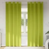 Užuolaidos su žiedais, blokuojančios šviesą 2 pcs Žalia