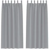 Užuolaidos su žiedais, blokuojančios šviesą 2 pcs