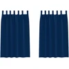 Užuolaidos su žiedais, blokuojančios šviesą 2 pcs