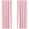 Užuolaidos su žiedais, blokuojančios šviesą 2 pcs