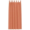 Užuolaidos su žiedais, blokuojančios šviesą 2 pcs Terakotos