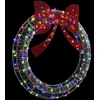 Vainikas 150 LED Įvairiaspalvis 120 cm Akrilas