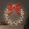 Vainikas Šilta balta 120 x 120 x 10 cm PET 150 LED