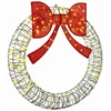 Vainikas Šilta balta 120 x 120 x 10 cm Ratanas 150 LED