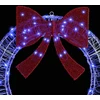 Vainikas 60 LED Mėlyna 76 x 76 x 8,5 cm Akrilas