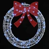 Vainikas 60 LED Šalta balta 76 x 76 x 8,5 cm Akrilas