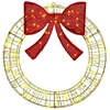 Vainikas Šilta balta 75 x 75 x 8 cm PET 60 LED