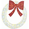 Vainikas Šilta balta 75 x 75 x 8 cm PET 60 LED