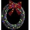Vainikas 80 LED Įvairiaspalvis 92 x 92 x 9,5 cm Akrilas