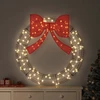Vainikas 80 LED Šilta balta 91 x 91 x 9 cm PET