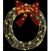 Vainikas 80 LED Šilta balta 92 x 92 x 9,5 cm Akrilas