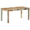 Valgomojo stalas, 160x80x76cm, perdirbtos medienos masyvas