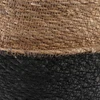 Vazonas su rankenomis 2 pcs Juoda Ø 45 x 36 cm 100% Jūros žolė