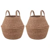 Vazonas su rankenomis 2 pcs Natūrali Ø 22 x 20 cm