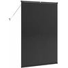 Venecijos žaliuzės Juoda 175 x 115 cm 25 mm Aliuminis