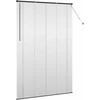 Venecijos žaliuzės Juoda 220 x 145 cm 25 mm Aliuminis