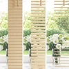 Venecijos žaliuzės Šviesiai ruda su raštu 213 x 40 cm 25 mm PVC