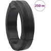 Viela tvorai, antracito spalvos, 250m, 2,3/3,8mm, plienas