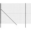 Vielinė tinklinė tvora, antracito, 2x10m, galvanizuotas plienas