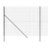 Vielinė tinklinė tvora, antracito, 2x10m, galvanizuotas plienas