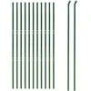 Vielinė tinklinė tvora, žalia, 1,6x25m, galvanizuotas plienas