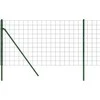 Vielinė tinklinė tvora, žalia, 1x10m, galvanizuotas plienas