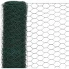Vielos tinklas višč., žalios sp., 25x1,2m, PVC dengtas plienas