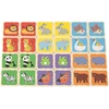 Viga Toys Viga atmintį lavinantis žaidimas vaikams Memo Animals medinis nuo 3 metų