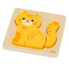 Viga Toys VIGA medinė dėlionė Imbierinis kačiukas