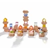 Viga Toys VIGA medinės akrilinės šviesos kaladėlės 66 vnt. nuo 18 mėn.